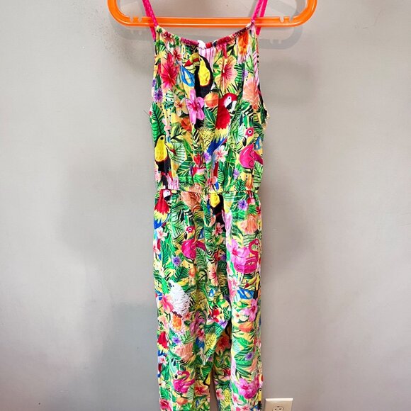 Emma Jayne X H&M Kids Tropical Print Sleeveless Jumpsuit 11-12 Years - Picture 6 of 6